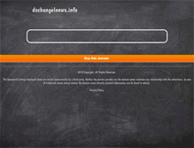 Tablet Screenshot of dschungelnews.info